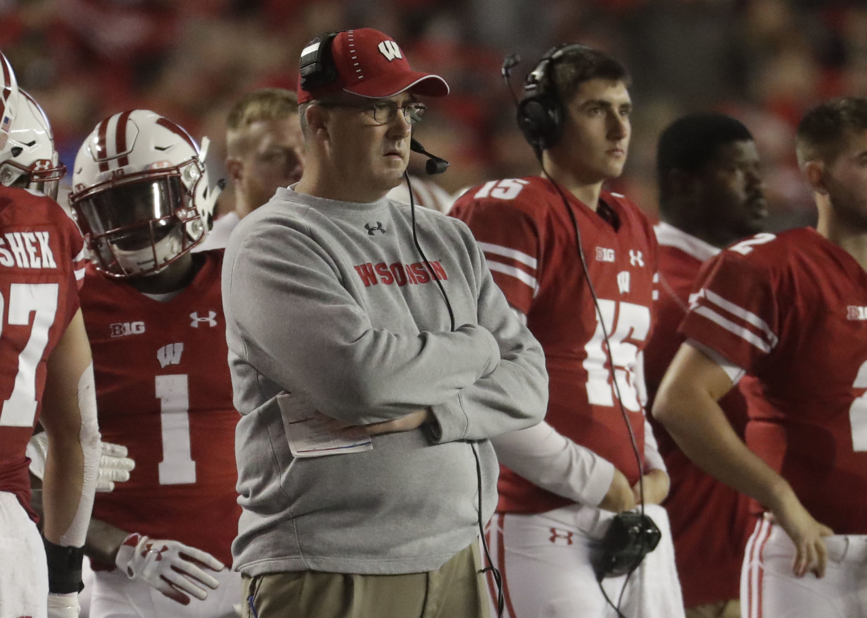 AP Nebraska Wisconsin Football